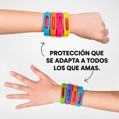 Solvix - Pulsera repelente anti mosquitos con aceites esenciales