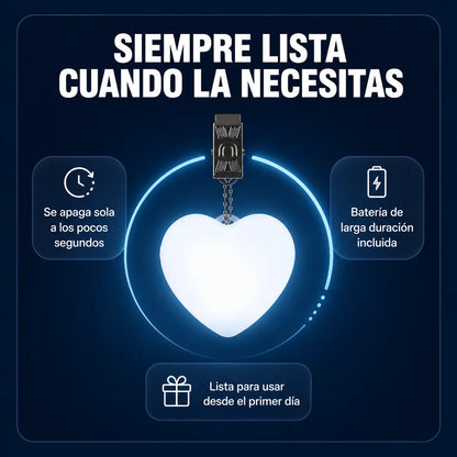 Corazón LED táctil